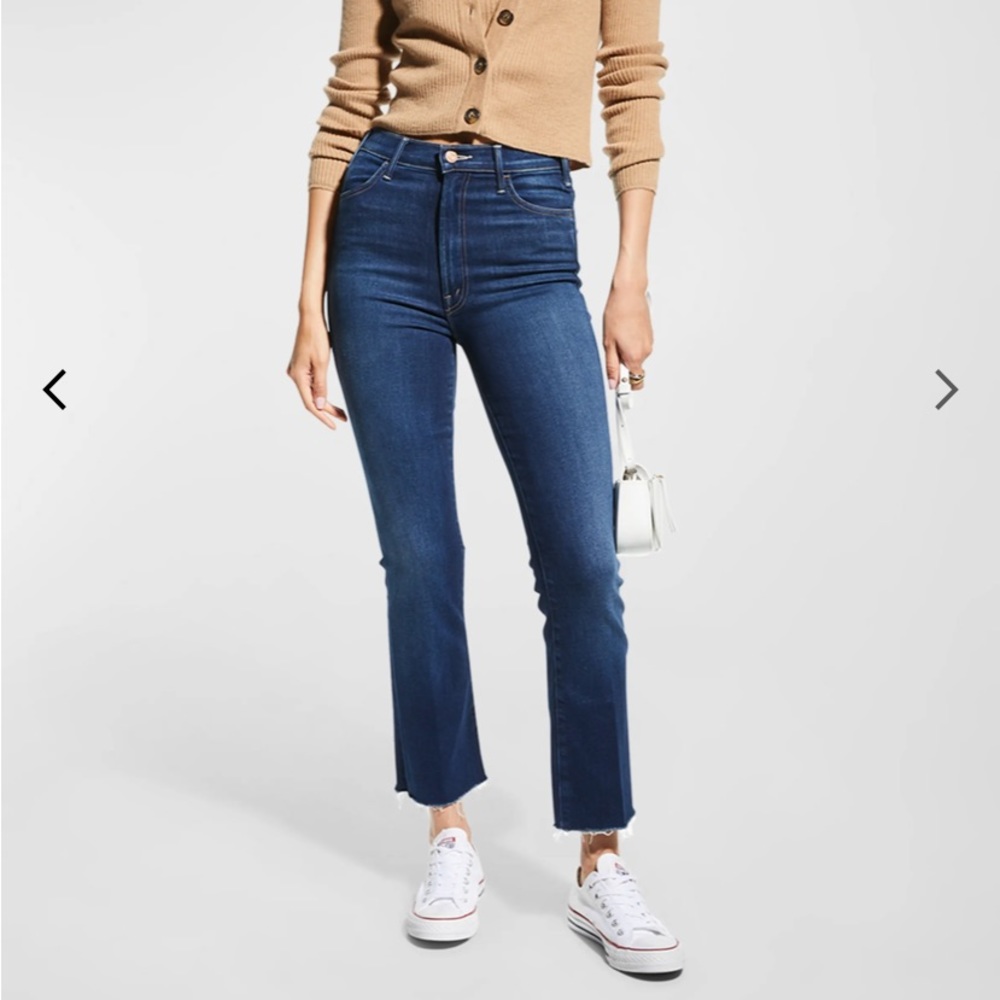 MOTHER Dark Blue Denim Jeans - Picture 3 of 14